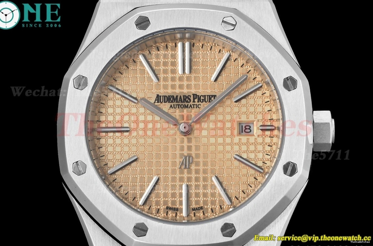 Dial Yellow GDF Oak SS 41mm MY8215 15202 SS Royal 1226